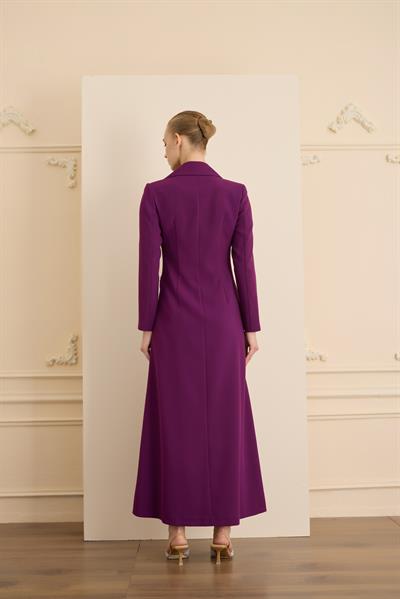 ROSE STONE DRESS Mürdüm