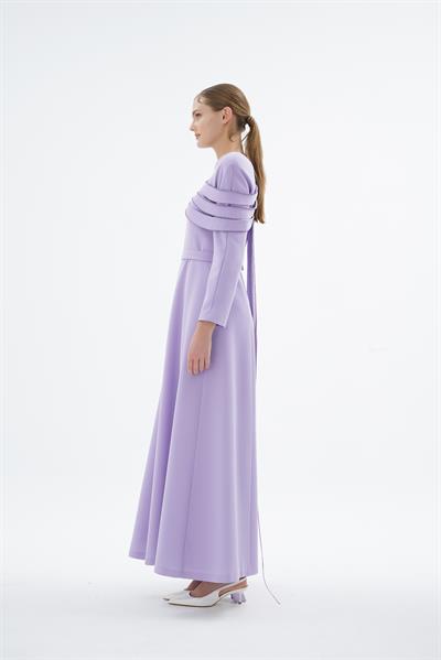 OPIA ELBİSE Lila