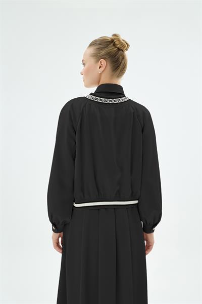 40006 PİETRA BOMBER CEKET Siyah