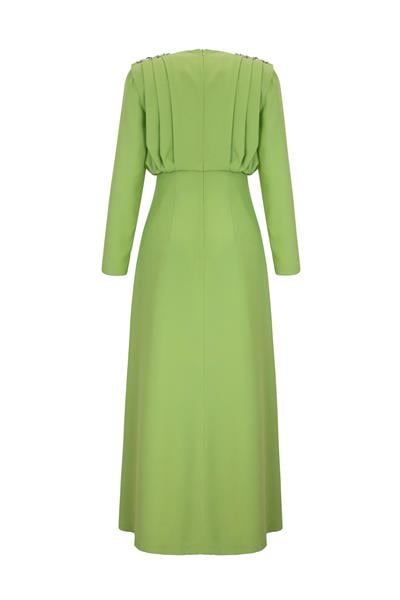 RAVİNE DRESS Fıstık Yeşili