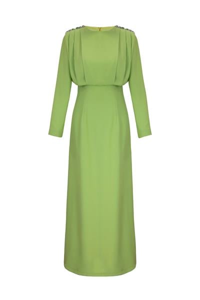 RAVİNE DRESS Fıstık Yeşili