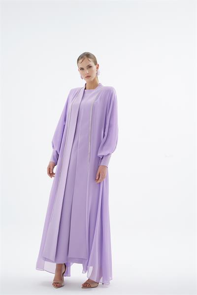 RIFLESSO ELBİSE Lila