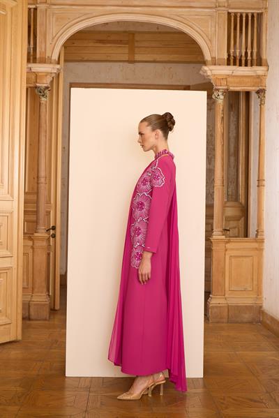 Rosalin Elbise Fuşya