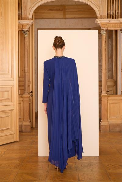 Rosalin Elbise Lacivert