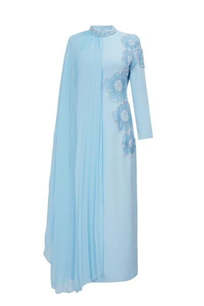 ROSALIN DRESS Mavi