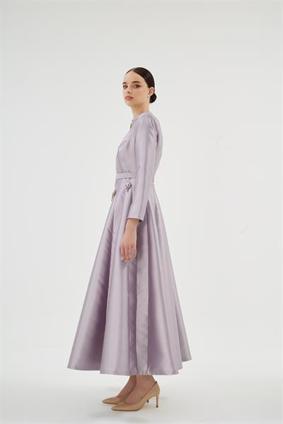 SCARLET ELBİSE Gizemli Lila