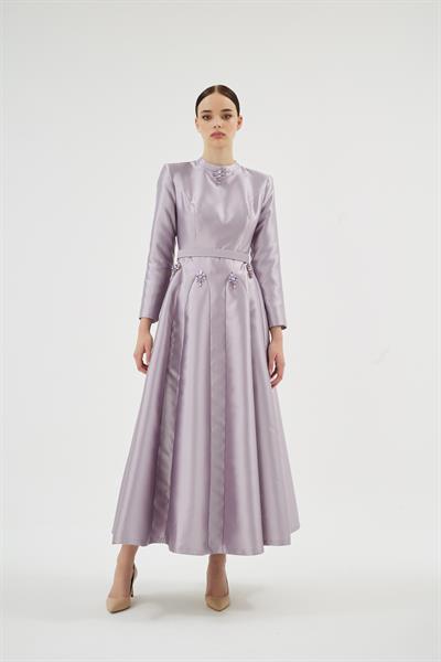 SCARLET ELBİSE Gizemli Lila