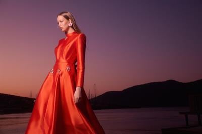 SCARLET ELBİSE Nar Çiçeği