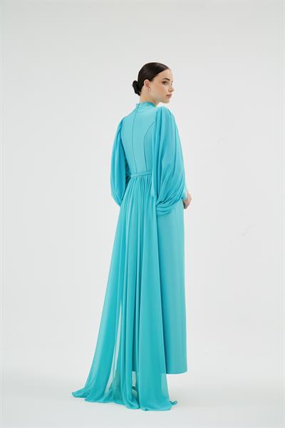 SHOSAN ELBİSE Turkuaz
