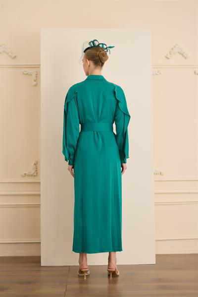 Soleil Elbise Zümrüt