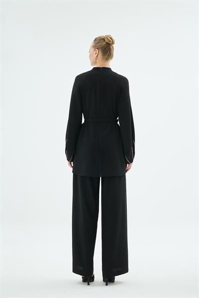 20009  TİNA  BLUZ Siyah