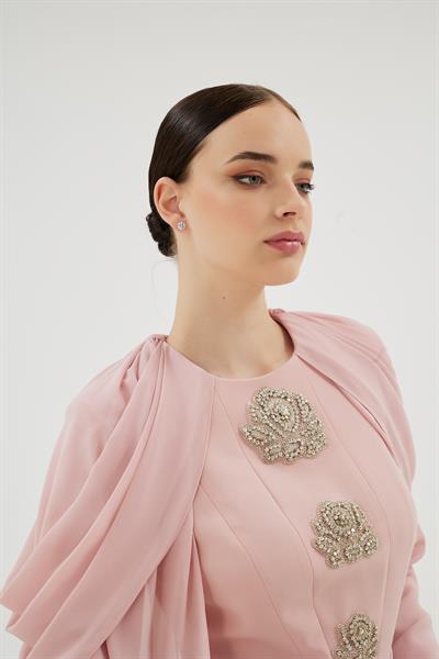 VELORA ELBİSE Pudra