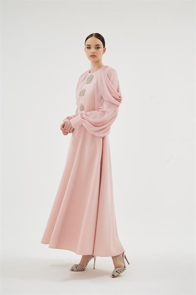 VELORA ELBİSE Pudra