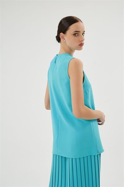 VIOLETTA BLUZ Turkuaz