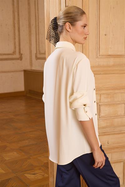 ZALIKA BLOUSE Ekru