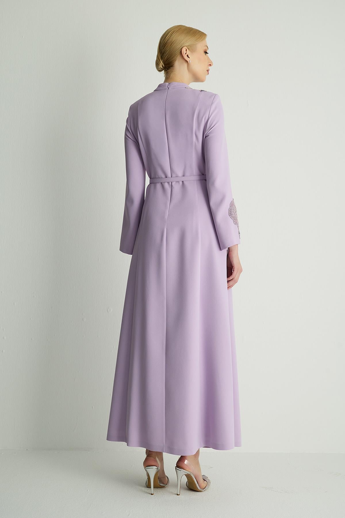 30033 OLEYA ELBISE Lila
