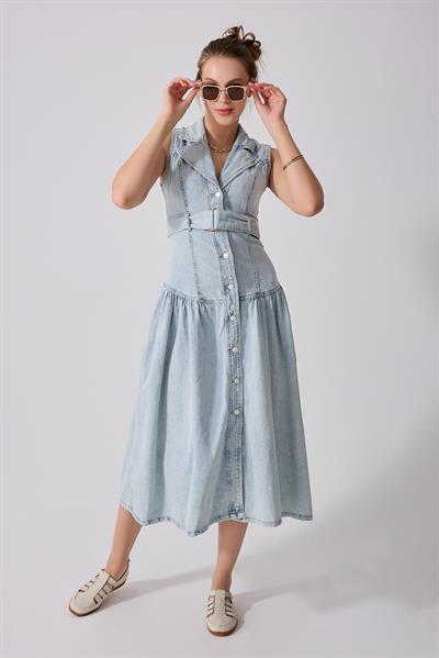 Lucy Hakiki Deri Kadın Loafer Bej