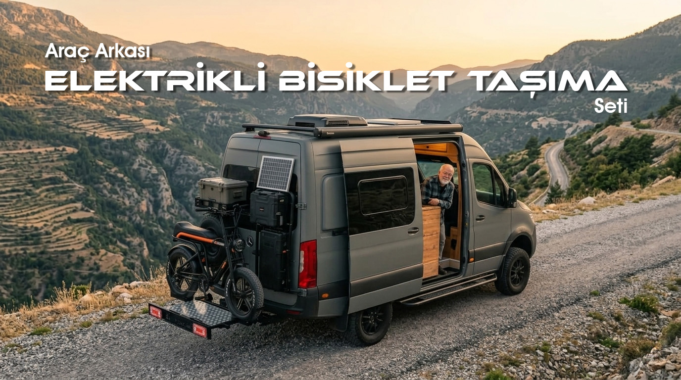 Araç Arkası Elektrikli Bisiklet Taşıma 