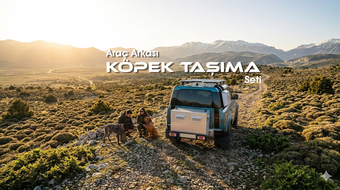 Araç Arkası Köpek Taşıma Seti
