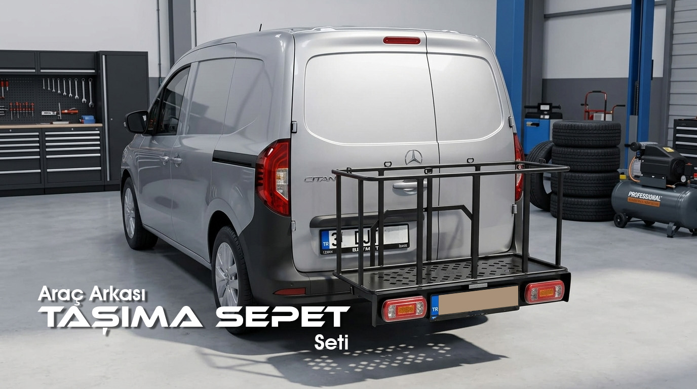 Araç Arkası Taşıma Sepeti