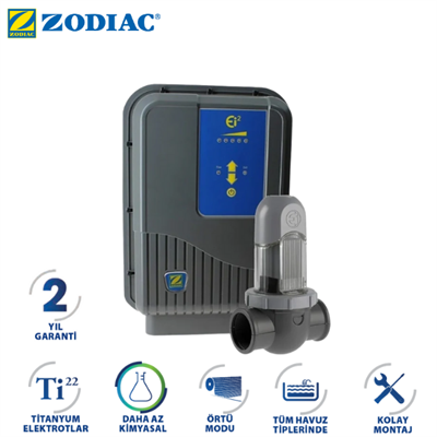 Zodiac Ei² Tuz Elektroliz Cihazı (Tuz Klor Jeneratörü)Tuz Klor JeneratörleriZodiacEİ2TUZ
