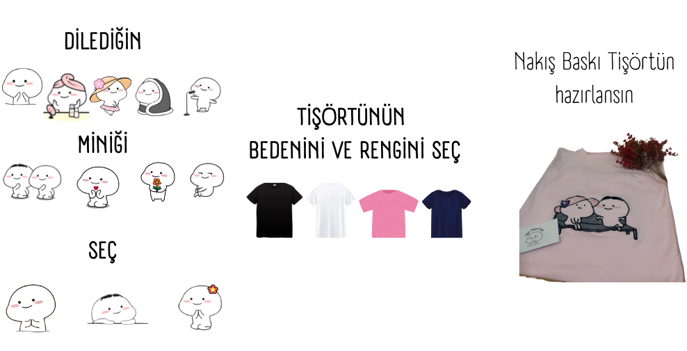 Özelleştirilebilir Minik Tişört Tasarımları