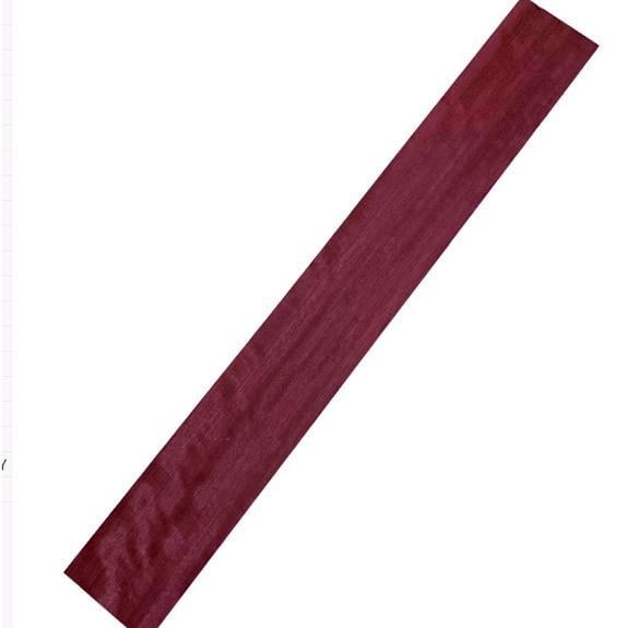 A Grade Purpleheart Sertifikalı Gitar Fretboard Tuşe