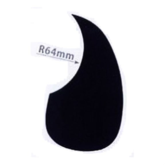 A25A Akustik Gitar Pickguard Siyah