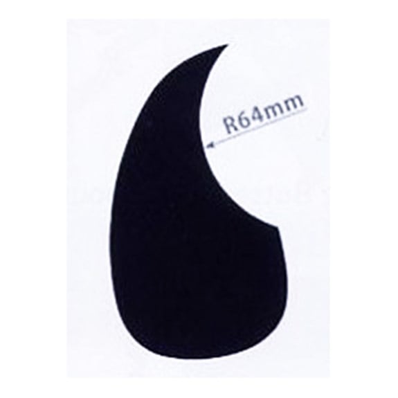 A25G Solak Akustik Gitar Pickguard Siyah