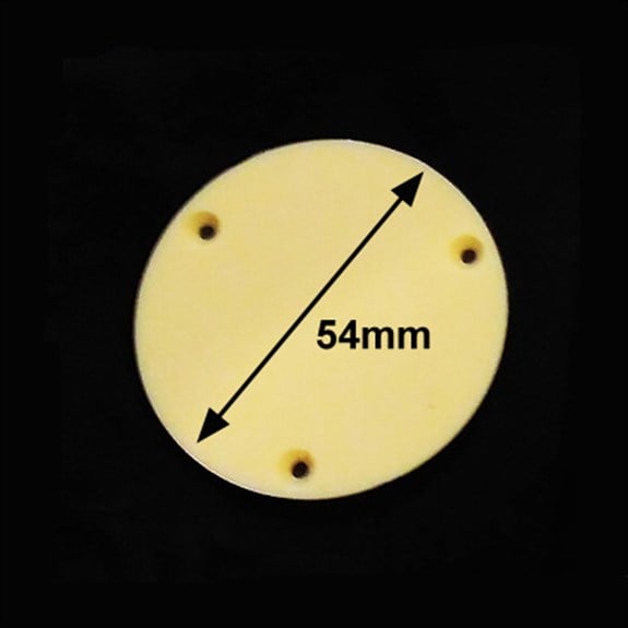 BC33IV Elektro Gitar Switch Arka Kapağı - Fildişi Renk