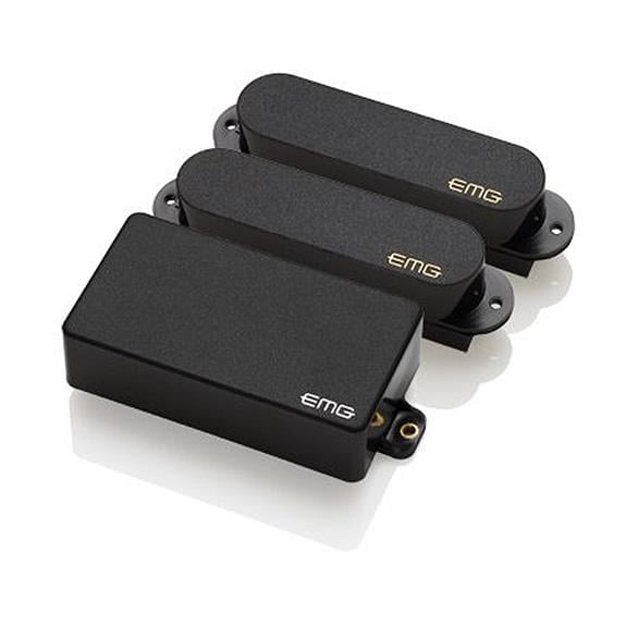EMG SA/SA/81 HSS Aktif Set Noiseless Siyah