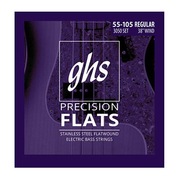 Ghs 3050 Precision Flats Tıraşlı 4 Tel Bas Teli 0,55-105