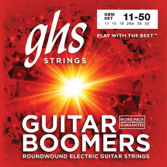Ghs Boomers GBM Elektro Gitar 0,11 Takım Tel