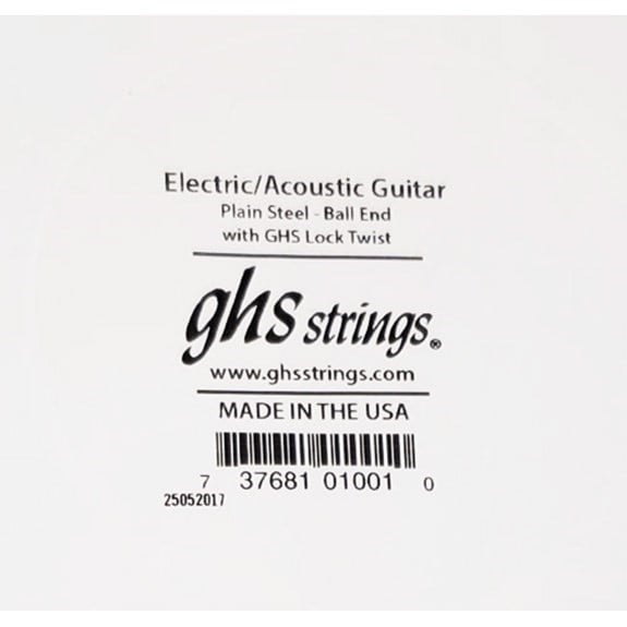 Ghs Elektro ve Akustik Gitar Tek Tel 0,12