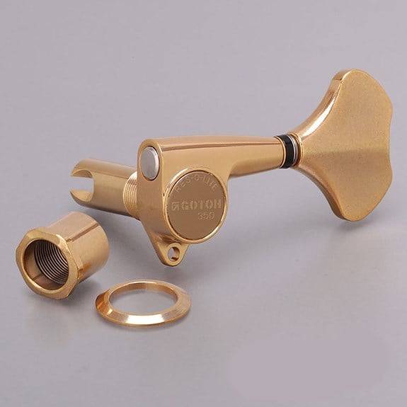 Gotoh GB350G Resolite Bas Gitar Burgu Seti Altın (4 Dizilim) (Ekstra Hafif)