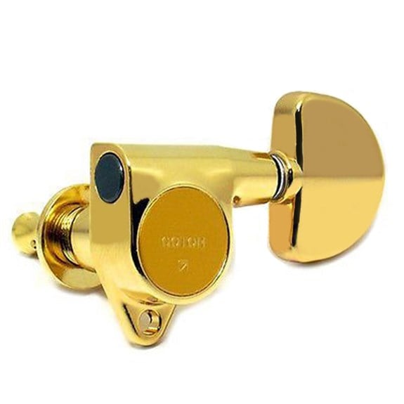 Gotoh SG301GD Akustik ve Elektro Gitar Burgu Seti (3-3 Dizilim)