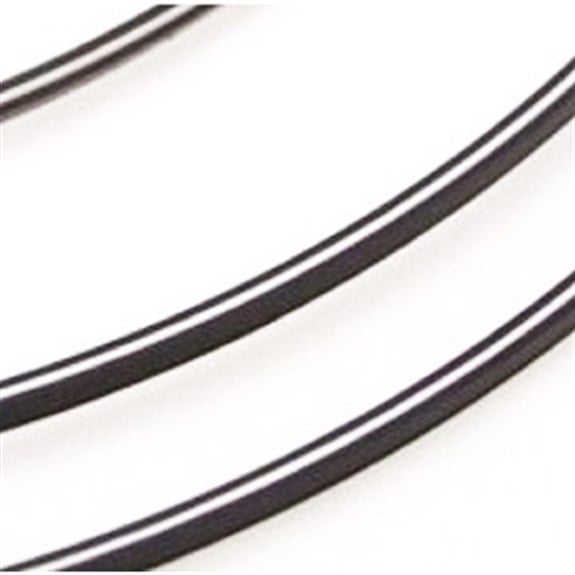 Hosco Japan F-P1515BWB Lamine PVC Gitar Binding (Kenar şerit) Siyah- Beyaz-Siyah