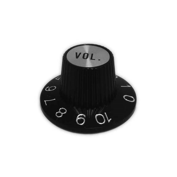 Hosco Japan KS260VI Volume Knob Siyah Renk - İnç