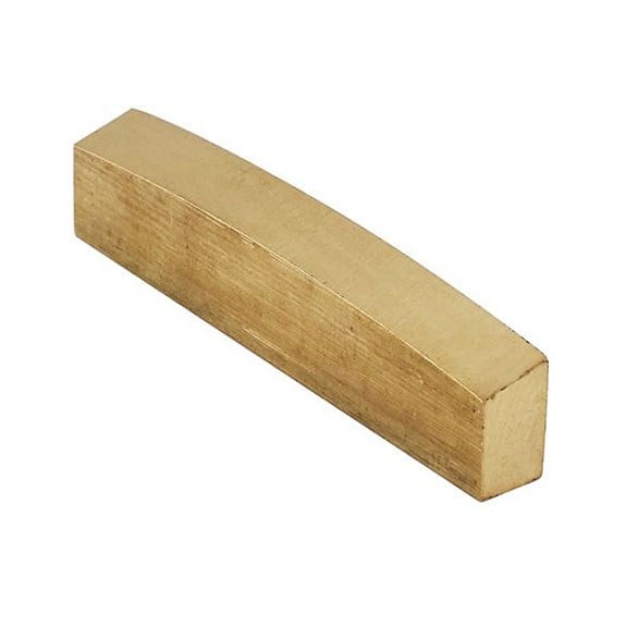 Hosco Japan NNB12 Gitar Pirinç Üst Eşik (Tel yuvasız)