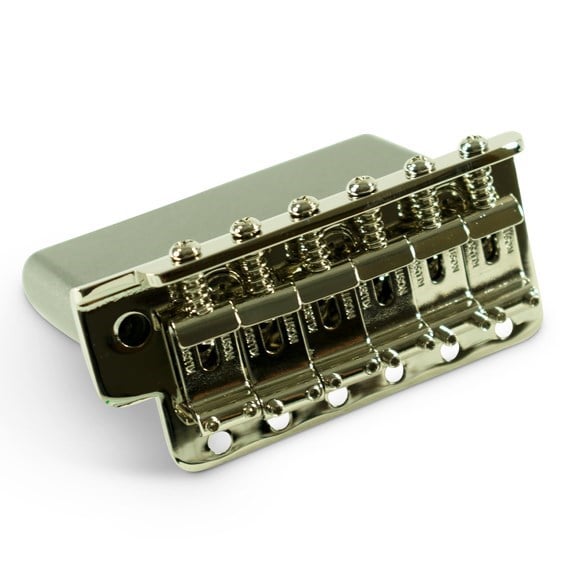 Kluson USA KNTSN Vintage Strat Elektro Gitar Tremolo Köprü Seti Nikel (Çelik Blok)