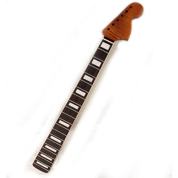 Roasted Maple 21 Perde CBS AAA Grade Flame Sap Rosewood Hidden Tang Satin Nitro