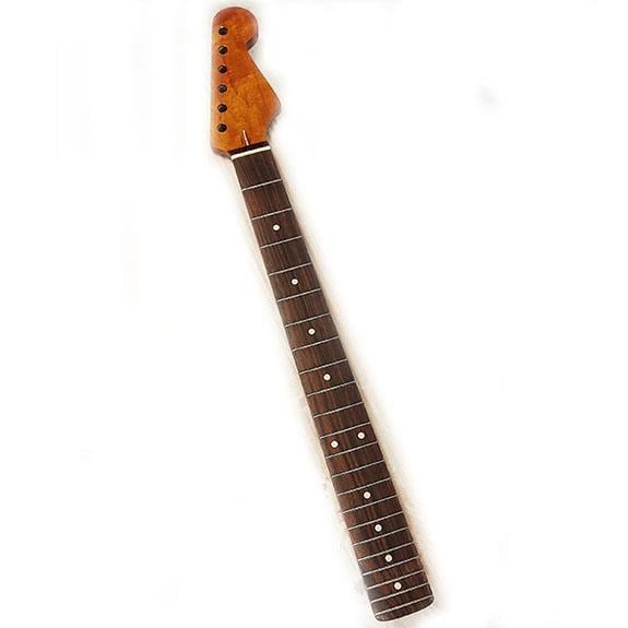 Roasted Maple 22 Perde Secret Tang Strat Sap Rosewood Tuşe