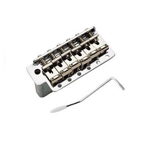 S.I.C BS113FCR Elektro Gitar Tremolo Köprü Seti Krom (Kalın Blok)