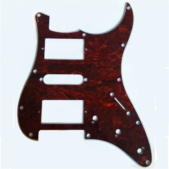 ST1S2H Strat Tip Pickguard Tortoise 3 Kat - 11 Delik