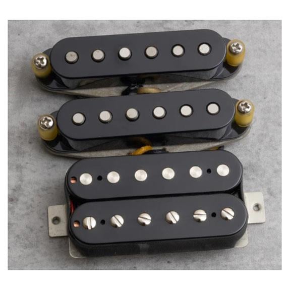 Tonerider Overwound HSS Alnico 5 Manyetik Set Siyah