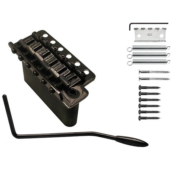 Wilkinson WVCBK Elektro Gitar Tremolo Köprü Seti Siyah