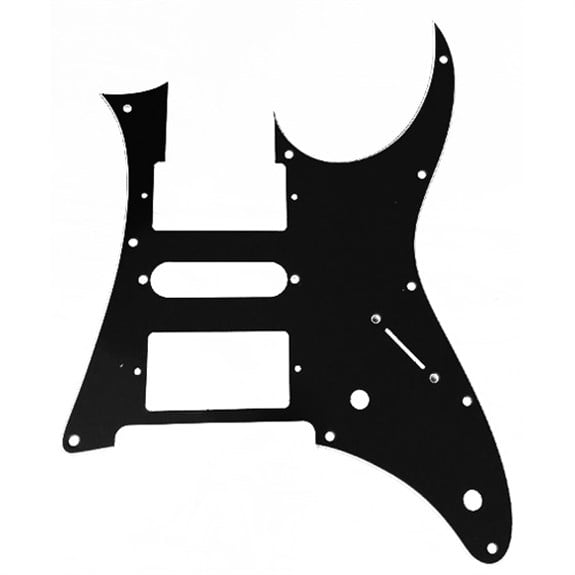 XD12RG ibanez Tip Pickguard Siyah - 3 Kat