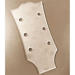Akrilik 4mm Les Paul Custom Headstock Şablon