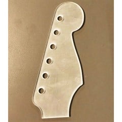 Akrilik 4mm Strat 1960 Headstock Şablon
