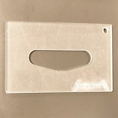Akrilik 4mm Strat Single Manyetik Şablon